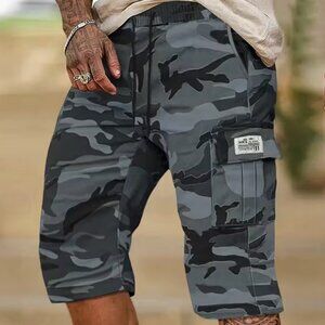 Men'S Casual Cargo Shorts